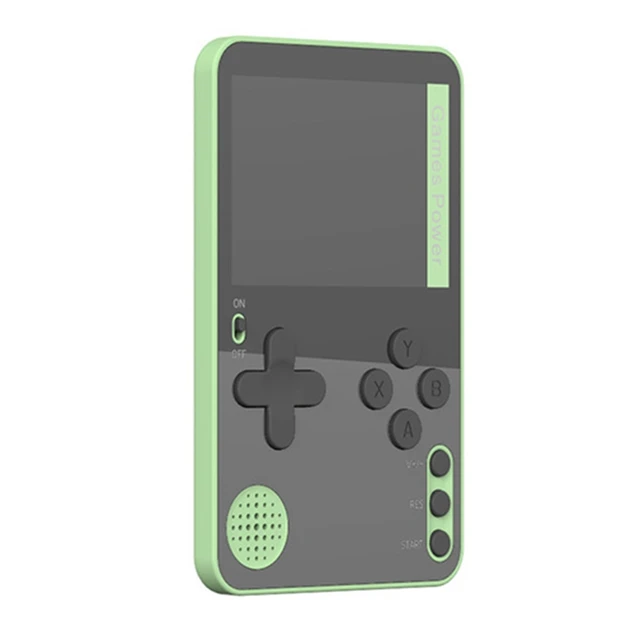 500 Mini Bærbar Retro Videokonsol Håndholdt Avanceret Afspiller med 8 Indbyggede Gaming Drenge 2,4-tommer Skærm_voghion.com
