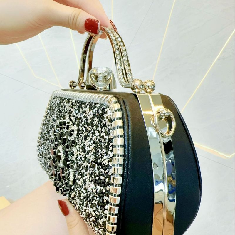 Neue sonnenblumen strass cheongsam frauen handtasche eine schulter schräge spanne abendessen tasche_voghion.com
