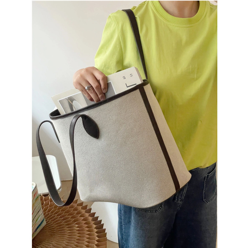 Sac fourre-tout tendance de petite et grande capacité pour femme, nouveau sac seau polyvalent pour les déplacements quotidiens, sac à bandoulière sous les bras, 2024_voghion.com