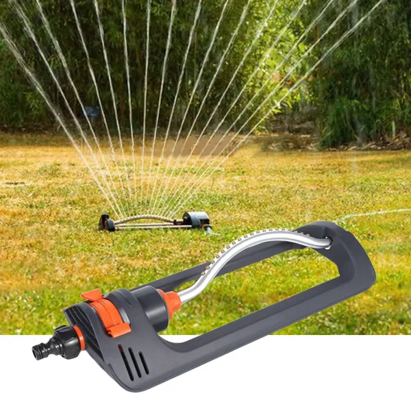 Arroseur de jardin oscillant réglable pour irrigation pelouse_voghion.com