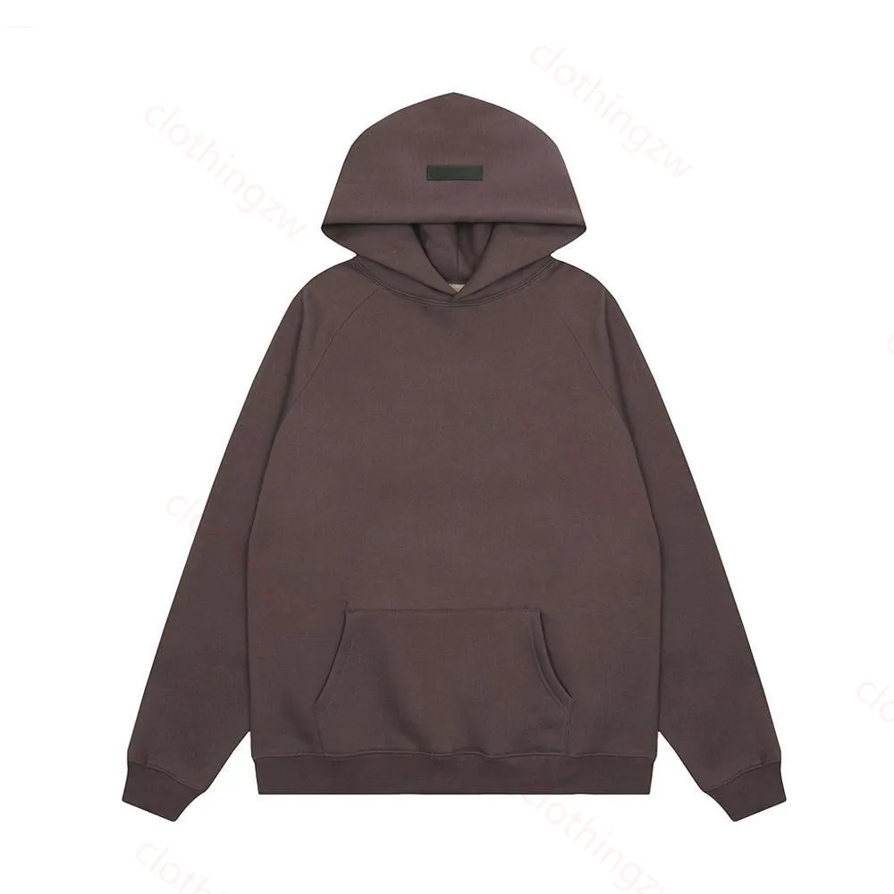 Conjunto de sudadera con capucha y pantalón de algodón holgado_voghion.com