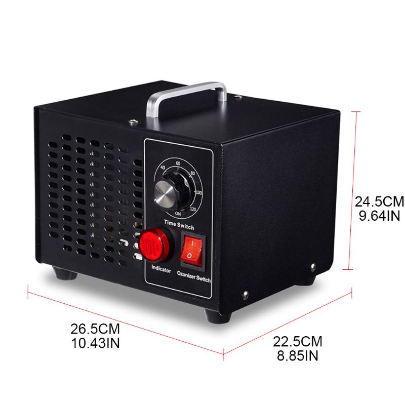 Generator ozonu do powietrza domowego Wtyczka UE Usuwanie formaldehydu Oczyszczacz powietrza ozonem Oczyszczanie powietrza domowego Małe urządzenia_voghion.com