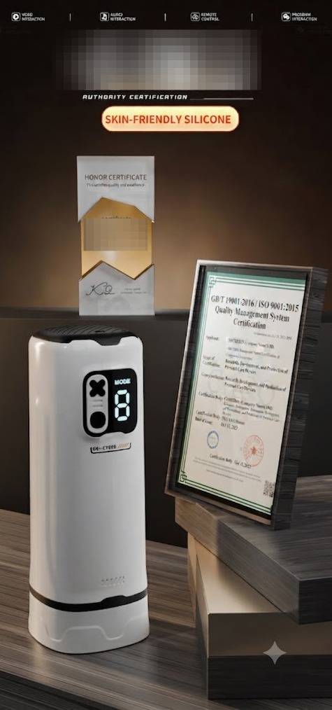 Dispositivo de placer masculino con movimiento por gravedad cibernética GALAKU, función de empuje automático, juguete de estimulación personal para hombres._voghion.com