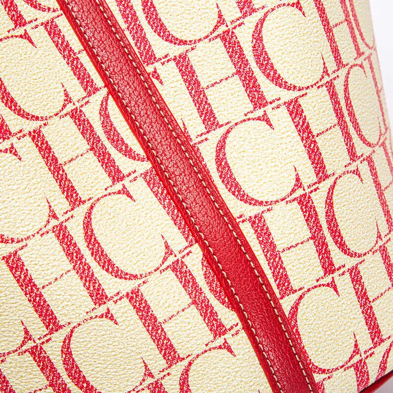 Geantă de mână CHCH nouă, imprimată cu litere, geantă crossbody la modă, geantă tip coș_voghion.com