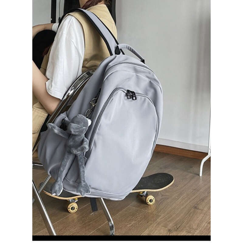 Grande capacità, serie No Print, zaino per la scuola superiore, borsa da viaggio per studenti universitari_voghion.com