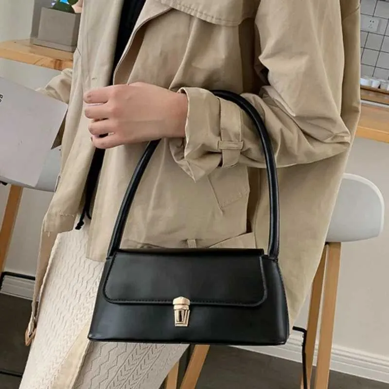 Borse a tracolla di marca per le donne Design alla moda Borsa a tracolla da donna sotto le ascelle Borsa da donna e borsette Colore unito C241103_voghion.com