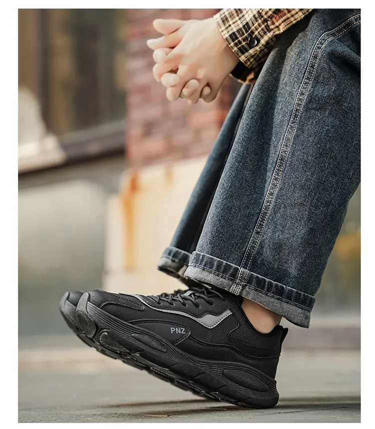Scarpe casual da uomo dad shoes traspiranti comode versatili_voghion.com