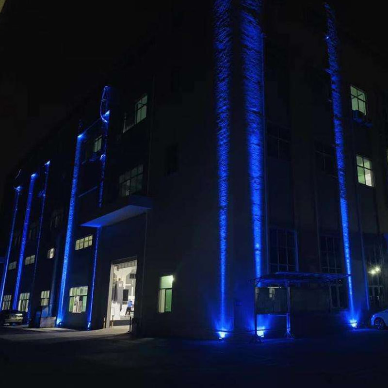 Faretto LED colorato con fascio luminoso per esterni, rosso, verde, blu, RGB, IP66, impermeabile, telecomando, per illuminazione paesaggistica esterna_voghion.com