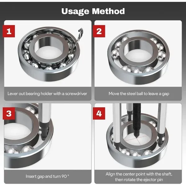 Bearing Puller Set Internal Blind Hole Extractor Removal Tool_voghion.com