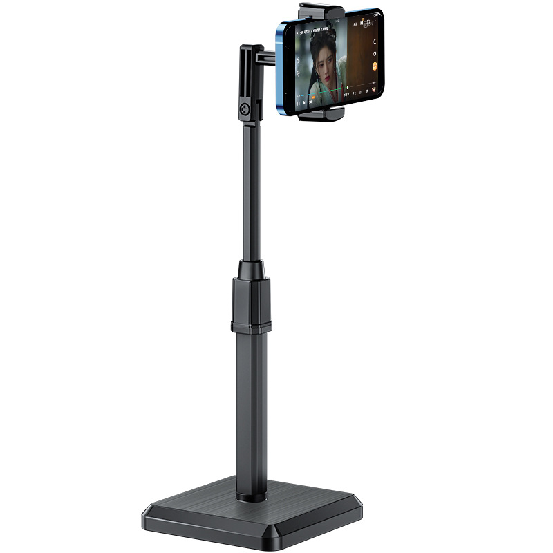 Phone Stand For iPhone Xiaomi Samsung Live Broadcast Multifunction Retractable Cell Phone Support Desk Holder Phone Accessories_voghion.com