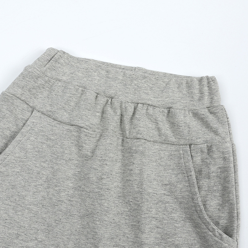 Mother&Kids Children's suit hooded short-sleeved hoodie trousers two-piece children's suit_voghion.com