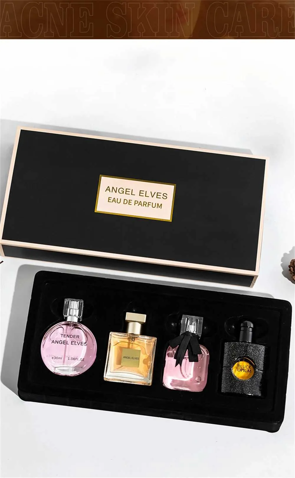 Parfumset voor dames bloemige fruitige geur langhoudend geschenk_voghion.com