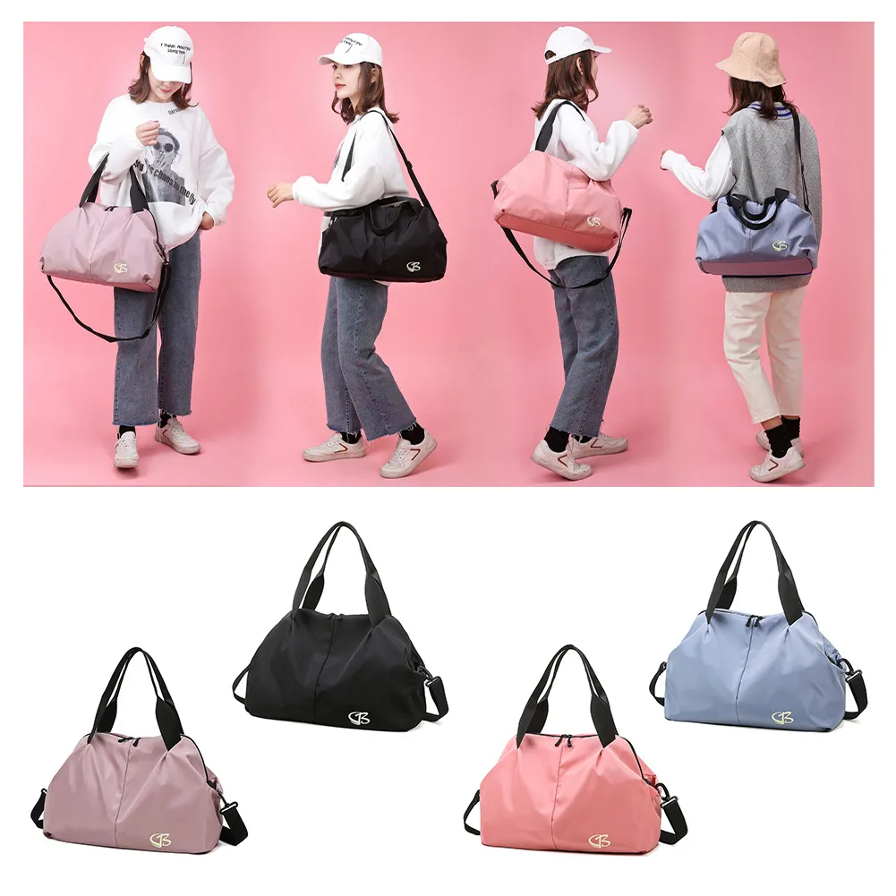 Fashio Gym Fiess Traiig Shoulder Large Capacity Bag Shoppig Yoga Travel Duffle Bags Portable Crossbody Hadbags_voghion.com