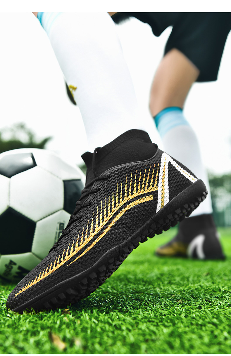 Men Women Professional Football Boots Outdoor Training Cleats Grass Match Sneakers Futsal Hot-selling High-quality Turf_voghion.com