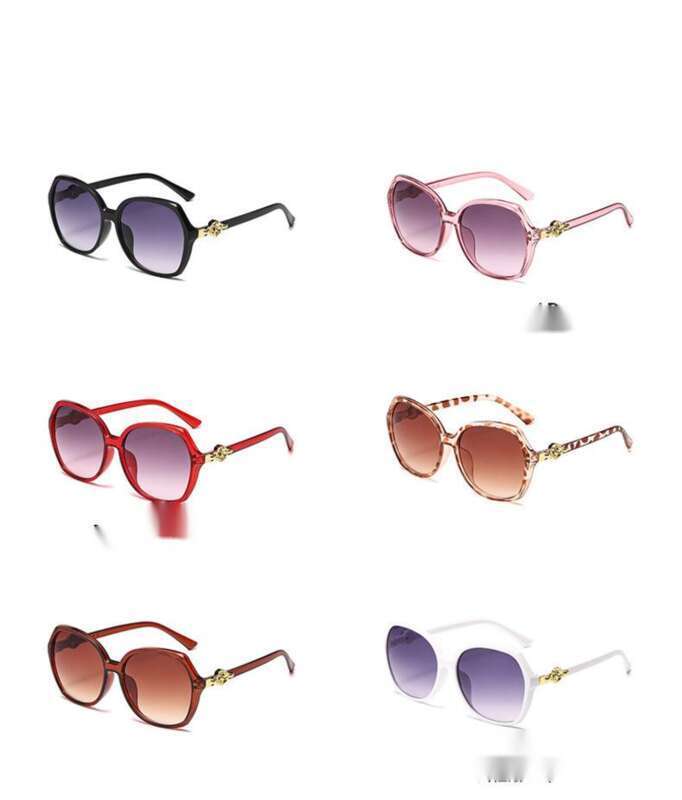 2025 New For Women With Advanced Sense, UV Protection, Square Round Face, Mother's Style, Red Gradient, Face_voghion.com