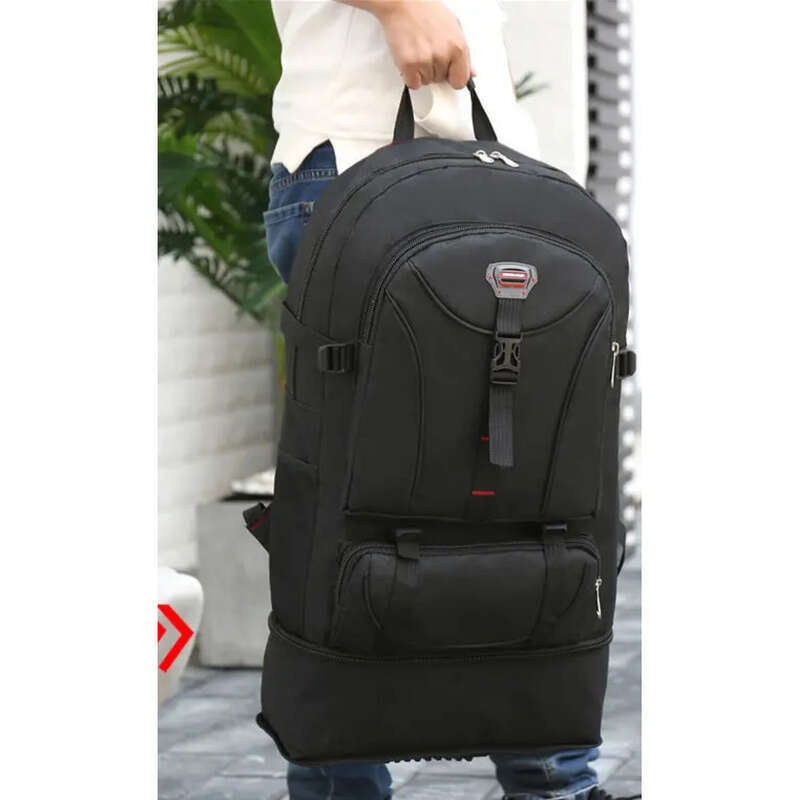 Erweiterbare Outdoor-Rucksäcke mit großer Kapazität, Wandertaschen, Reisetaschen für Männer und Frauen_voghion.com