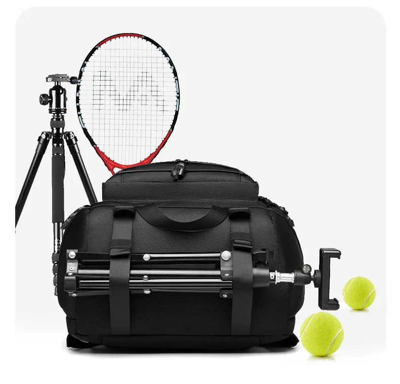 OZUKO 17,3 Zoll Laptop 35L Reise Nylon Tasche Outdoor Wasserdicht Multifunktions Große Kapazität Wandern Rucksack_voghion.com