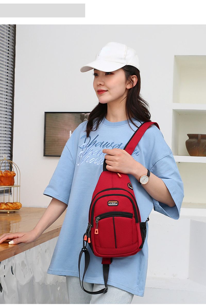 2023 Schulter Mann Casual Brust Business Männlichen Tasche Multi-Funktionale Frauen Radfahren Sport Rucksack Reise Pack_voghion.com