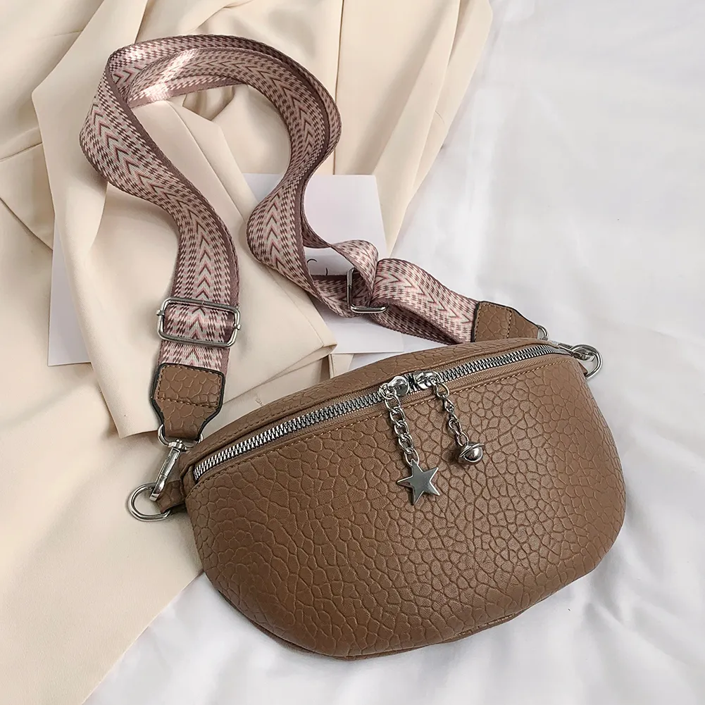 Fash Shoulder Elegant PU Leather Underarm Bag Casual Portable Simple Ethnic Style Straps Adjustable For Weekend_voghion.com