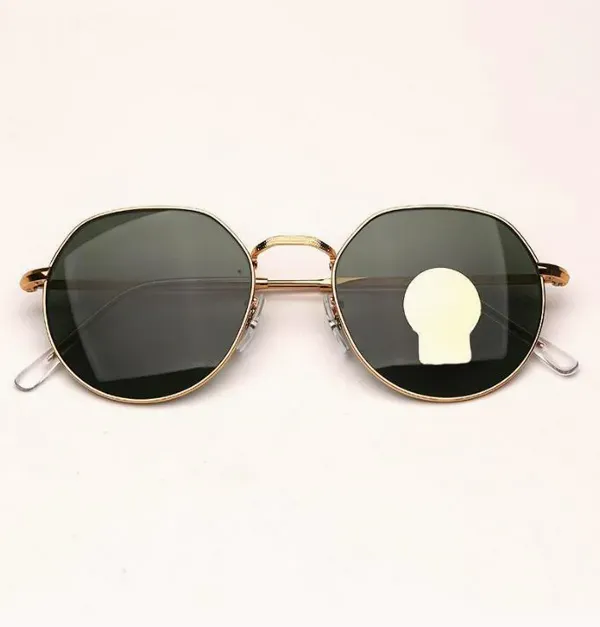 Occhiali da sole esagonali alla moda uomo donna uv400_voghion.com
