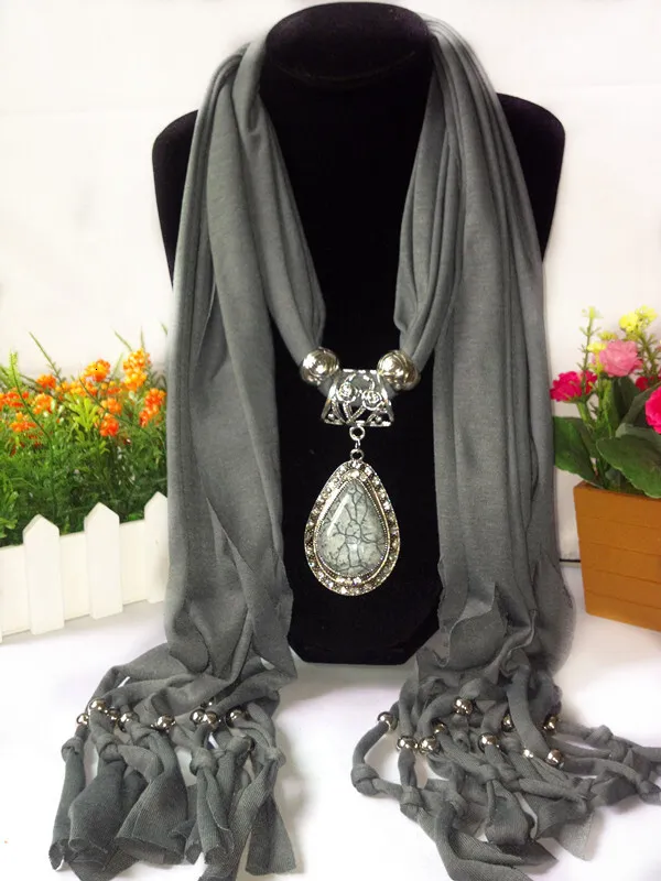 Ciondolo in resina a goccia d'acqua, accessori per scialle da donna, parti in lega, sciarpa_voghion.com