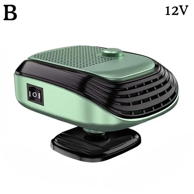 NEW 12V/24V 120W Portable Auto Car Defroster Demister Electric Heater Windshield ABS Heating Coog Fan For Truck R D7G2_voghion.com