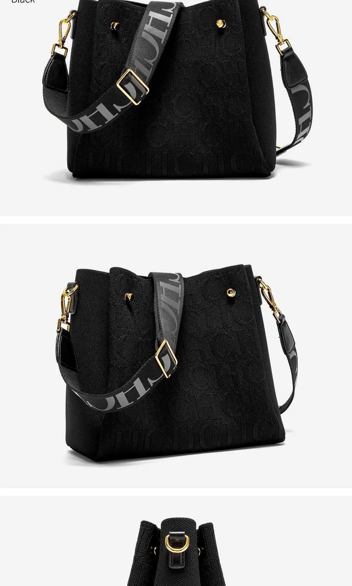 Klassische Retro Schultertasche Einfarbig Modische Damenhandtasche_voghion.com