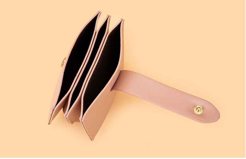 Baellerry new ladies card holder Korean style fashion buckle coin purse versatile light and compact wallet wholesale_voghion.com