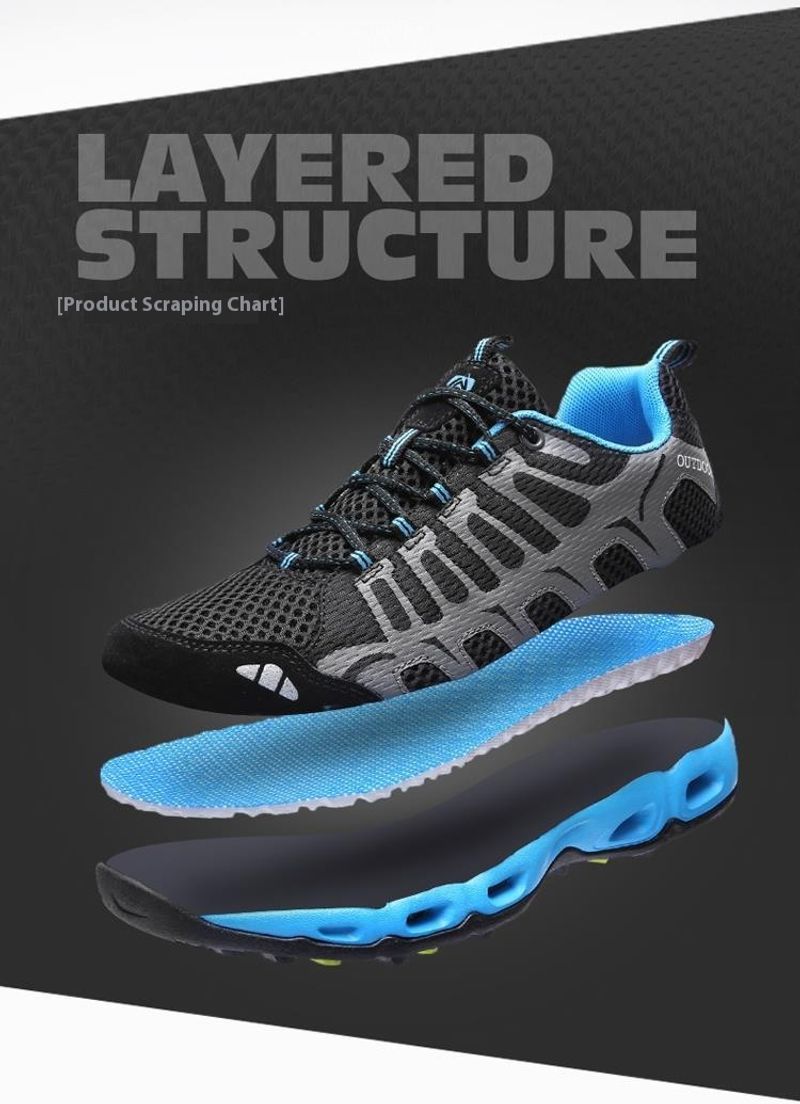 Sommer schnell trocknend männer und frauen atmungsaktive leder outdoor nicht-slip wandern schuhe_voghion.com