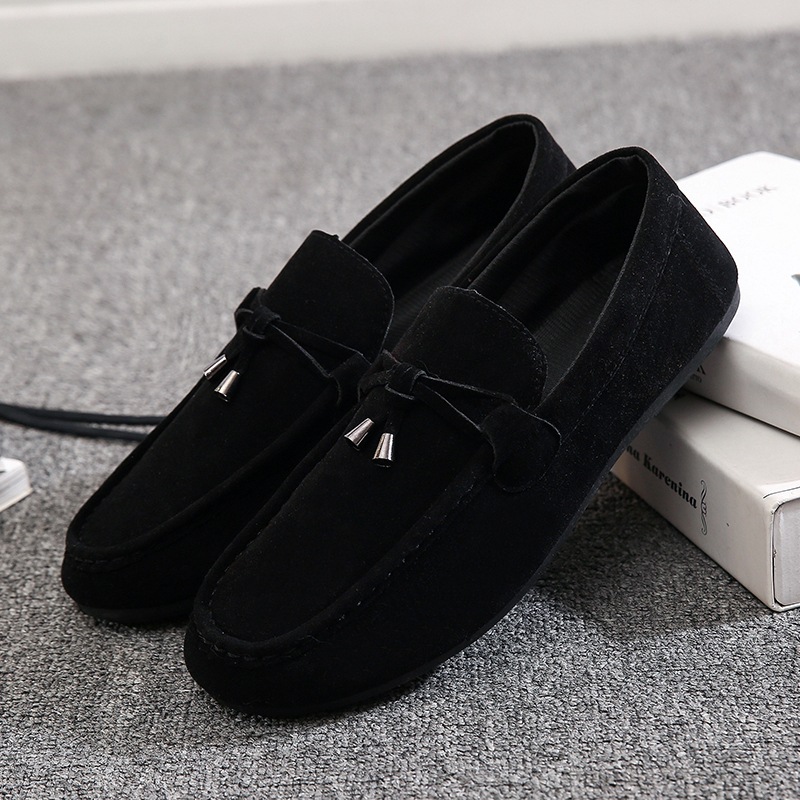 Mocassins de mode populaire pour hommes, chaussures décontractées à tête ronde, chaussures respirantes_voghion.com