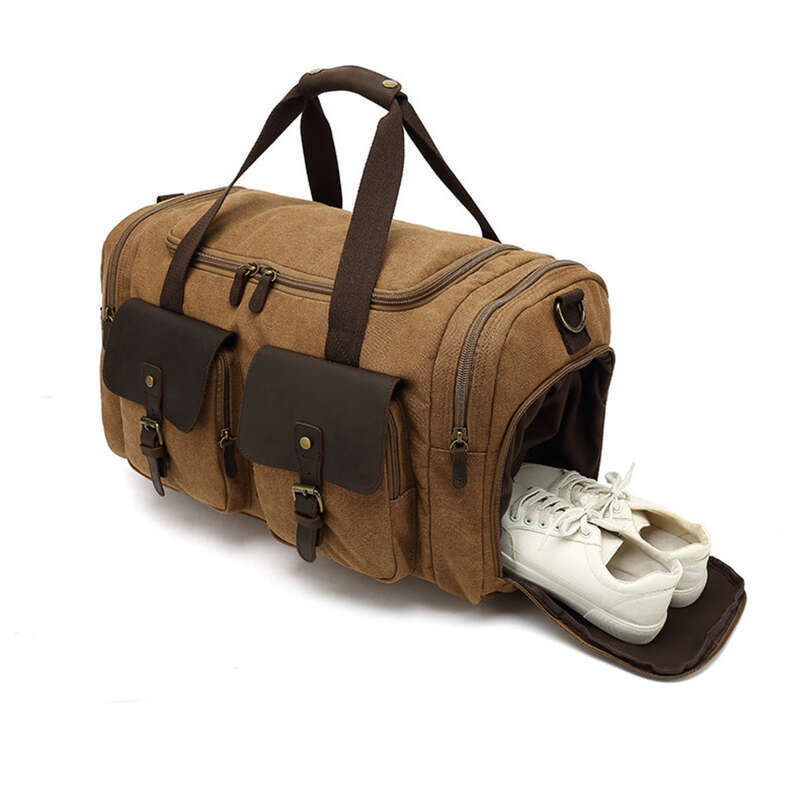 Borsa da palestra per yoga di grande capacità per uomo, per viaggi lunghi e brevi e tela mobile_voghion.com