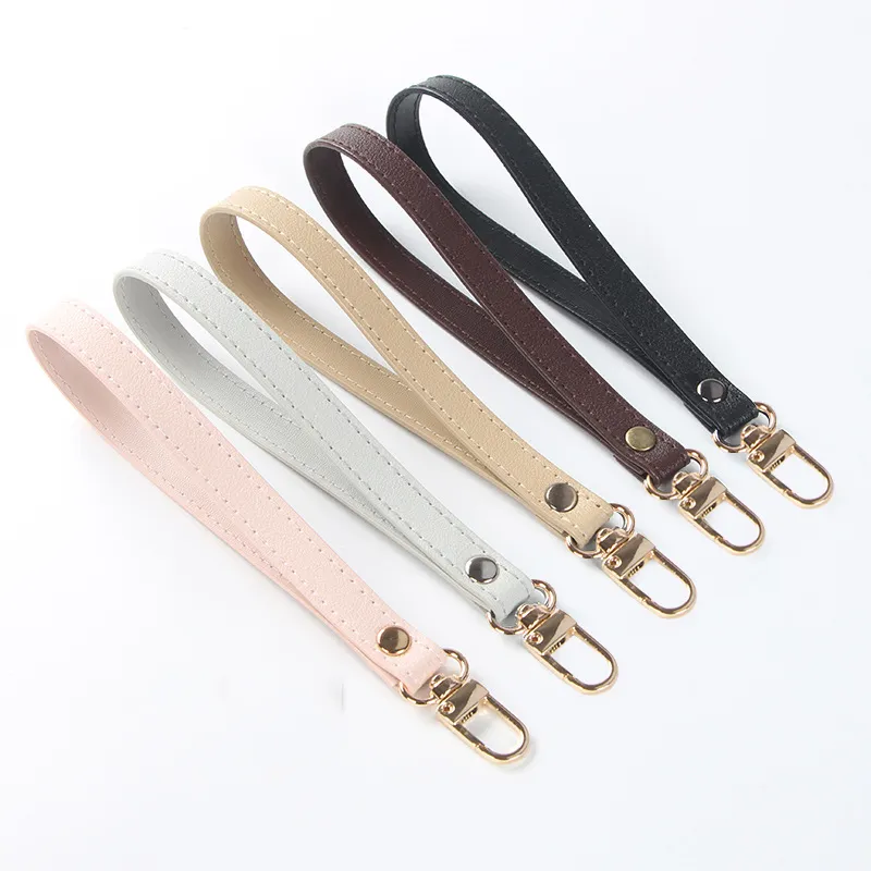 Neue Clutch-Handgelenk-Griffe aus 1,2 cm breitem PU-Leder für Damen, Geldbörsengriff, Ersatzgürtel, Taschenzubehör_voghion.com