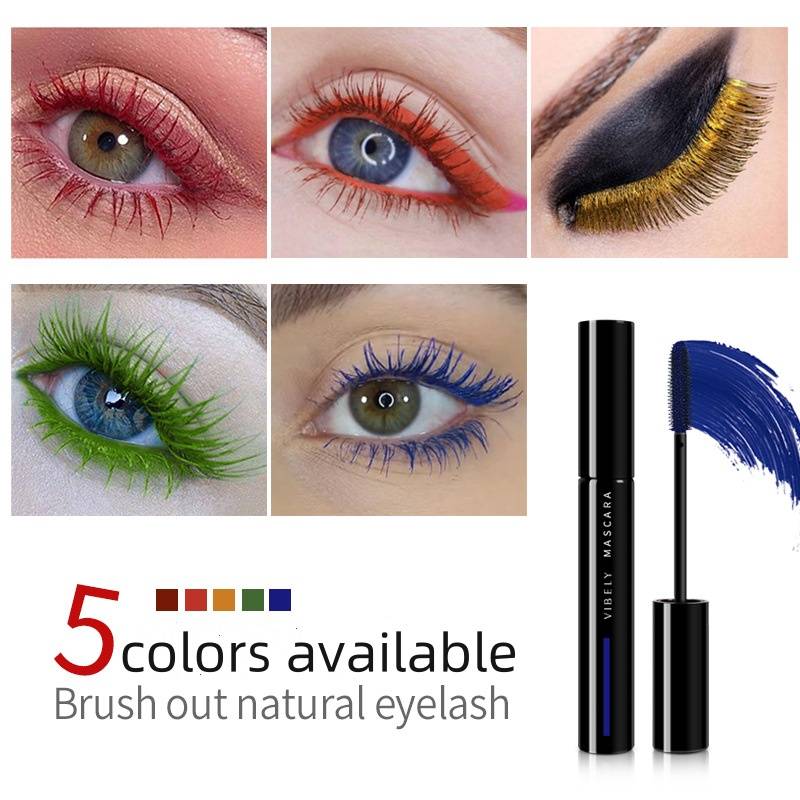Color Mascara Volumizing Volumizing LengthEning Volumizing Waterproof Mascara 5 Colors