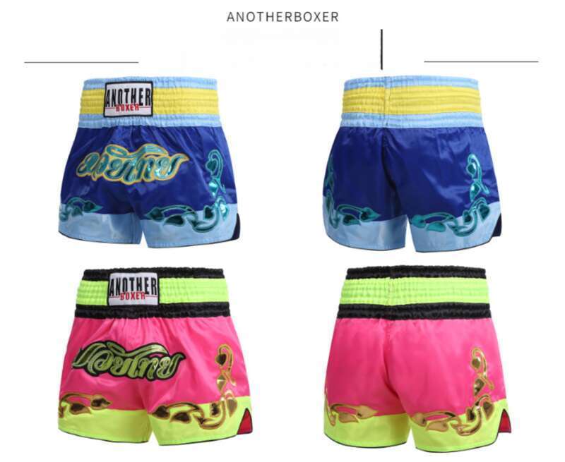 ANOHERBOXER Box- und Fitnessstudio-Sommertraining Muay Thai Shorts Reißfeste Boxhosen Mixed Combat Shorts_voghion.com