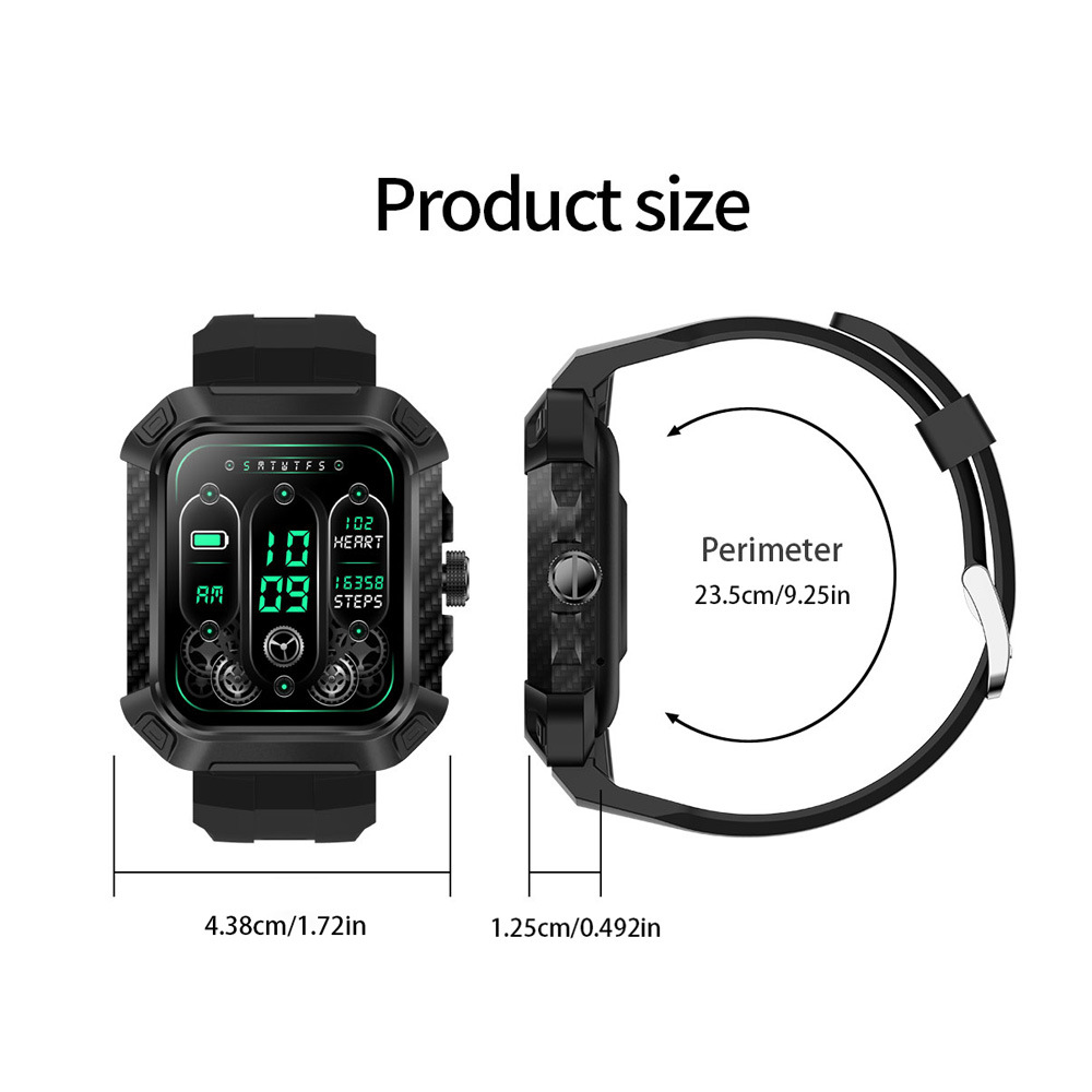 BT Smart Talk Watch D23 Carcasă detașabilă 1.85 Ecran mare Sport impermeabil Cameră ceas inteligent sport ceas_voghion.com