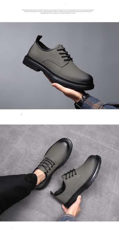Herren Business Schuhe Aus Echtem Leder Im Britischen Stil_voghion.com