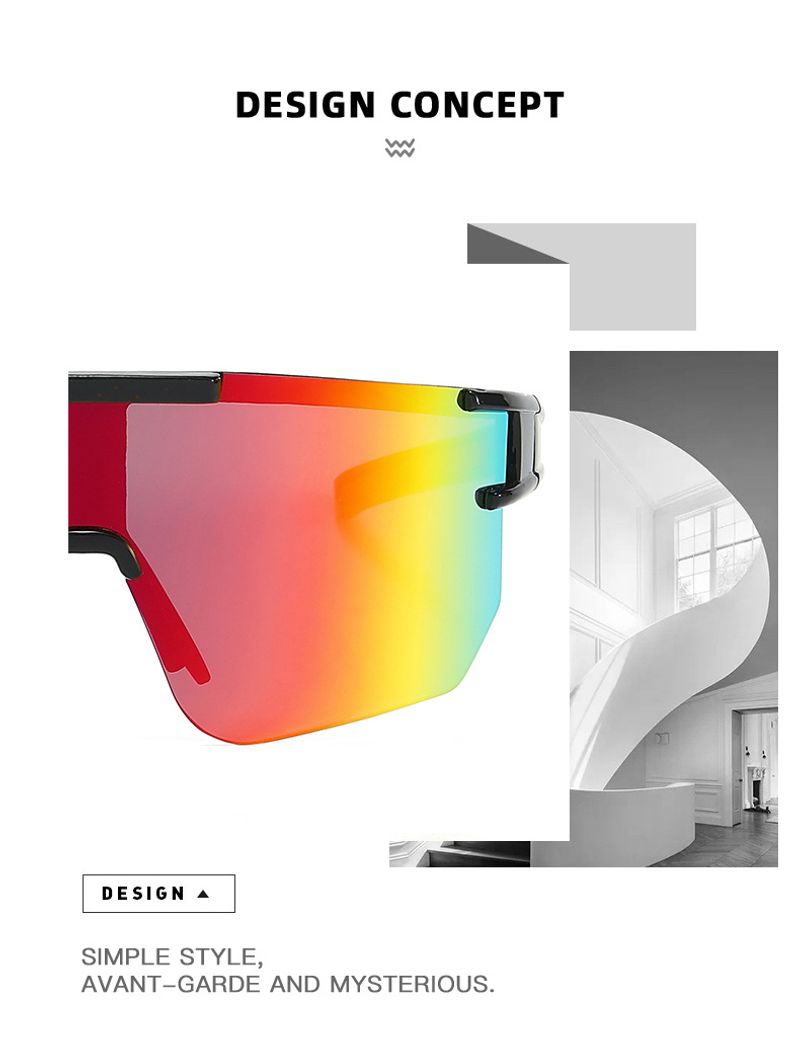 Nouvelles lunettes de soleil de sport de plein air Cool Fashion pour hommes et femmes_voghion.com