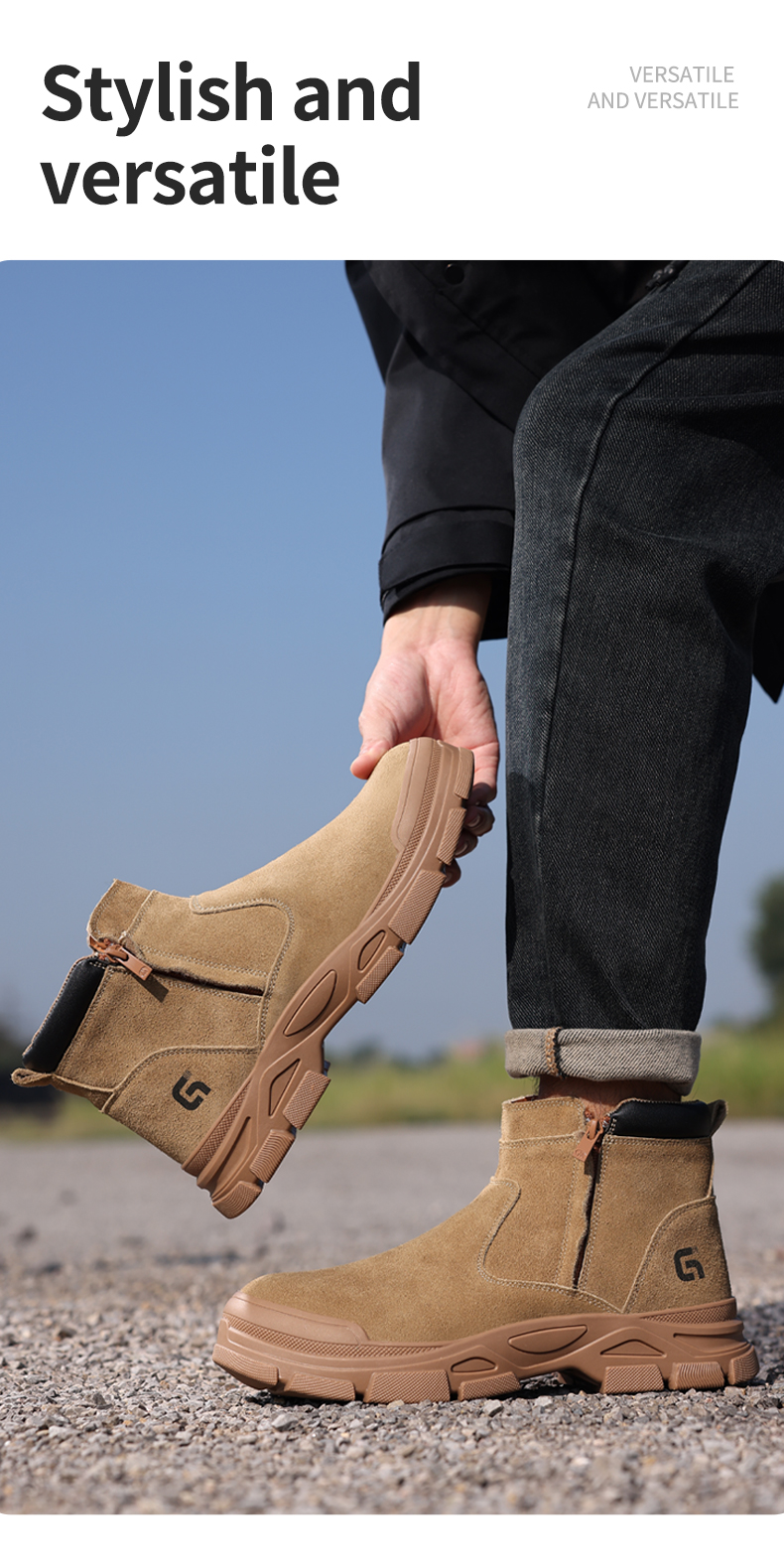 Scarpe antinfortunistiche GUYISA, scarpe da saldatura, resistenti al calore 5063 39-45_voghion.com