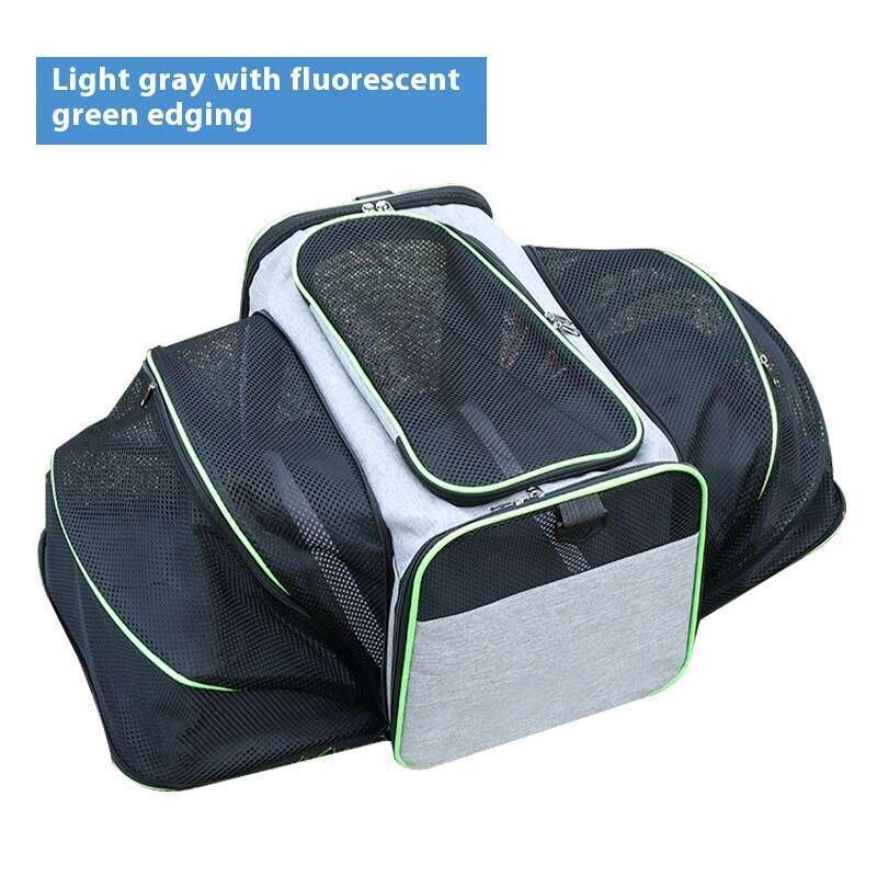 Sac à dos pour chat, grande capacité, portable, respirant, pour animal de compagnie, pour chien, boîte d'aviation_voghion.com