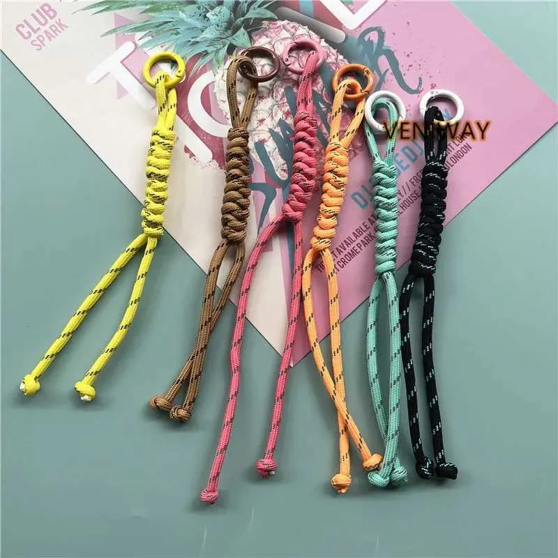 Portachiavi portachiavi intrecciato colorato utilizzato per i lacci delle auto, borse regalo per coppie di fidanzati affascinanti, accessori alla moda_voghion.com