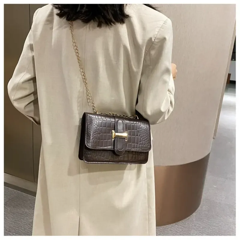 Quadratische Schulter für Frauen 2023 Crossbody Weibliche Kette elegante Designer Marke Puse og Taschen_voghion.com