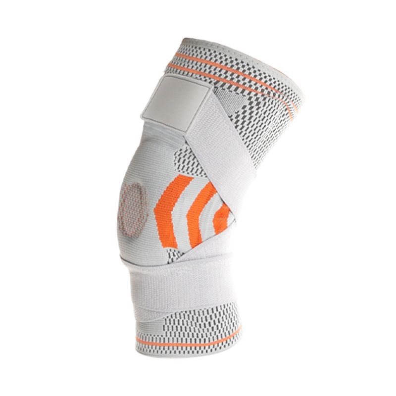 Sports women's nylon straps, silicone pads for cycg, cold resistant spring support, knee pads, meniscus_voghion.com