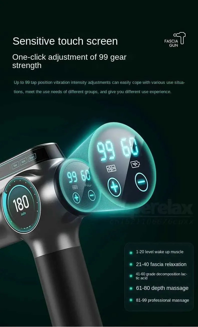 Neuk Massage Gun - 99 Speeds|Fascia Therapy|CE Certified_voghion.com