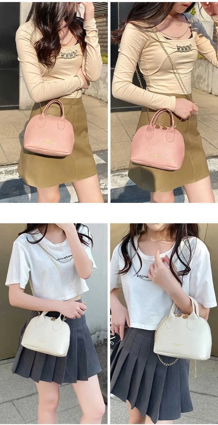 Mode Frauen Schulter Designer Shell Damen Handtasche große Kapazität Umhängetaschen Vintage PU Leder Totes_voghion.com