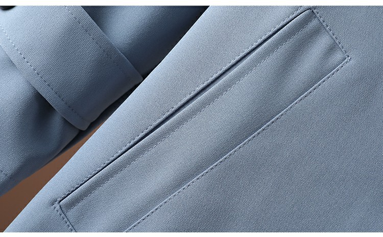 Damen 2023 Herbst und Winter 2023 Lockere Taille Mittellanger Slim Fit Temperament Trenchcoat 8525_voghion.com