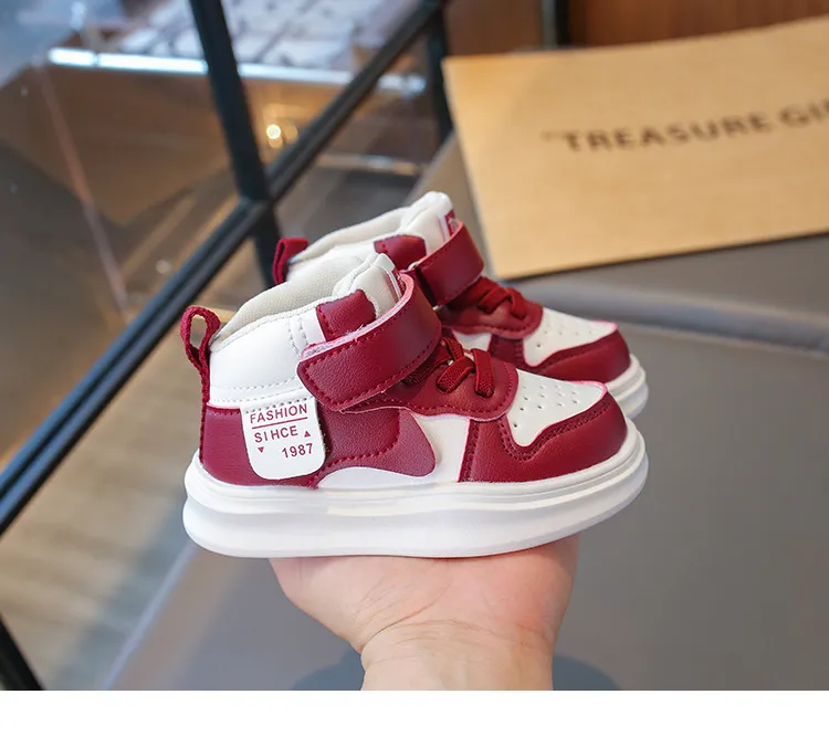Kids Basketball For Children High Top Trainers Boys And Girls Littlesprouts Sport Running Sneakers Enfant Toddler Baby_voghion.com
