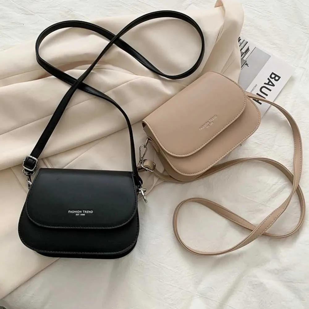 PU kožená dámská taška přes rameno módní jednobarevná mini temperamentní klopová kabelka elegantní dámská crossbody taška psaníčko_voghion.com