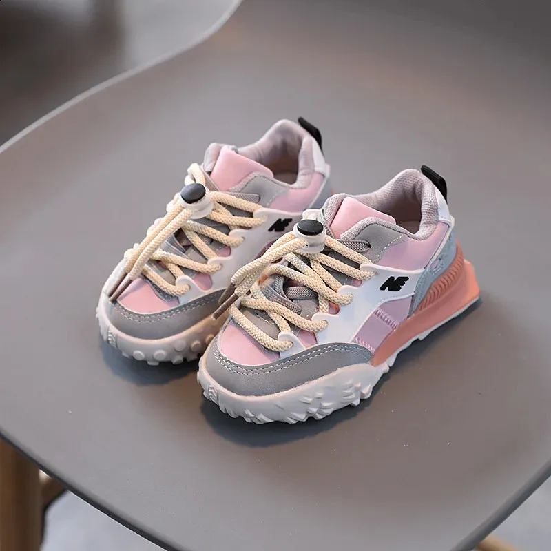 Scarpe da corsa per bambini primavera autunno ragazzi traspiranti comode ragazze alla moda e per il tempo libero sportive per neonati morbide 240912_voghion.com
