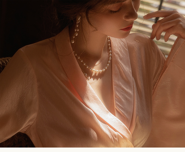 Dameskleding bruid bruid ochtendjurk dames veren nachtjapon bruiloft make-up bruidsmeisjes bruiloft kimono satijnen lange badjas_voghion.com