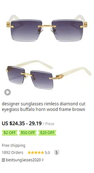 zeelool eyewear Personalized fashion glasses womens beach style mens driving eye protection sunglasses with packing box_voghion.com